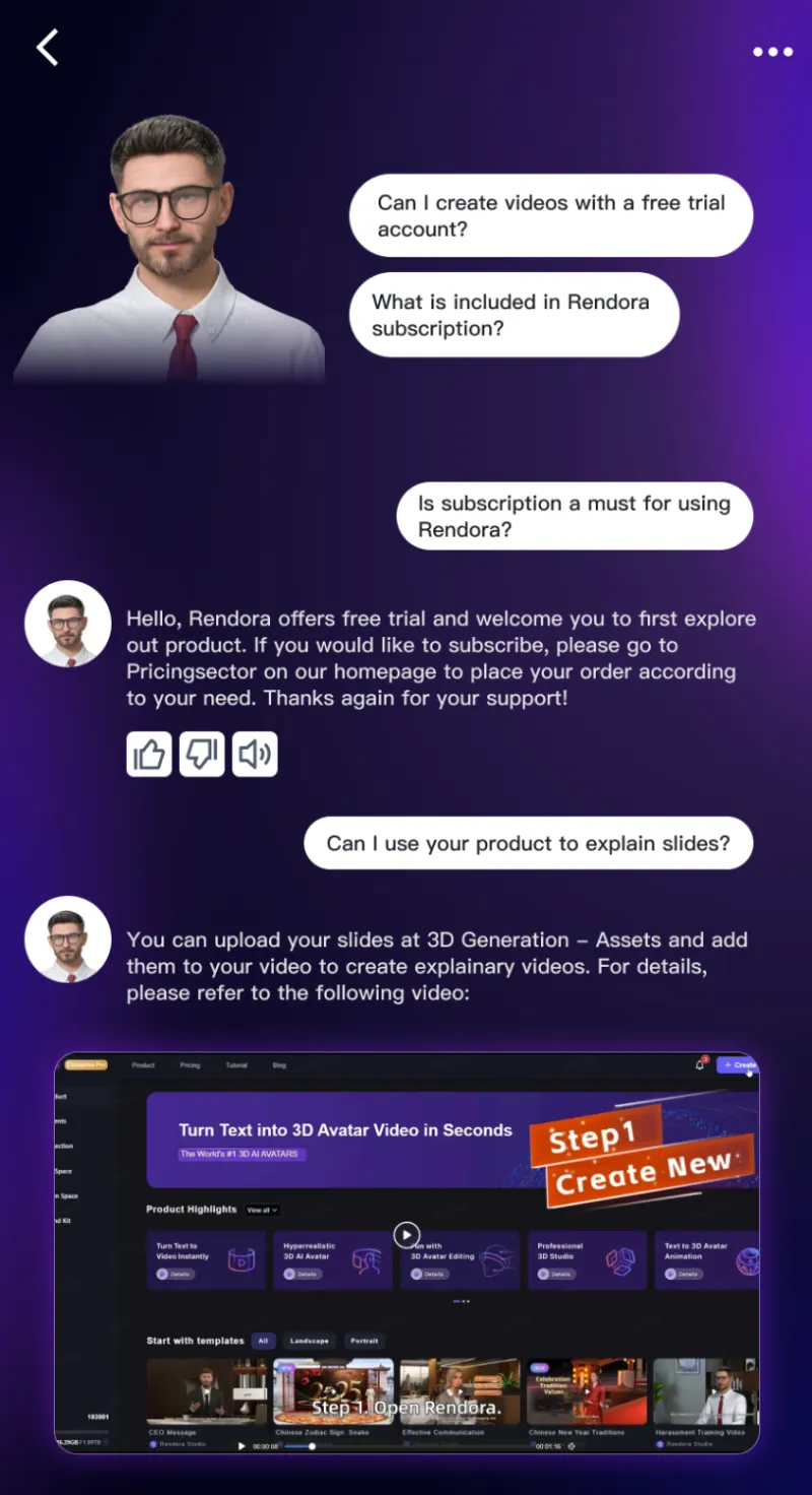 AI Agent react in multi-modal