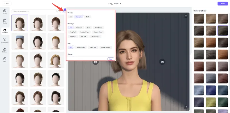 Filtering_Hairstyles