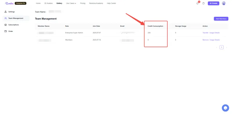 View_member_Usage_Details