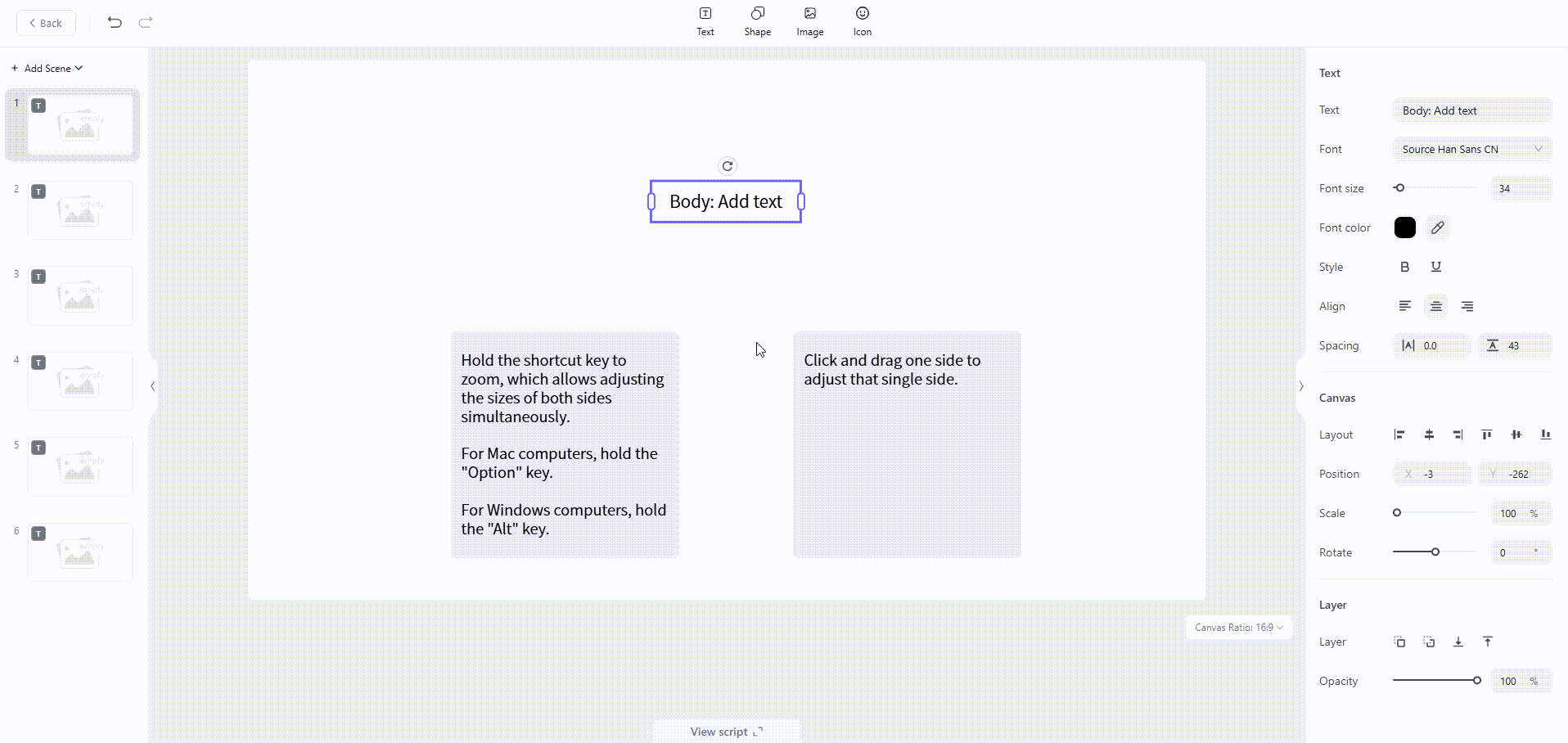 Smarter text box stretching